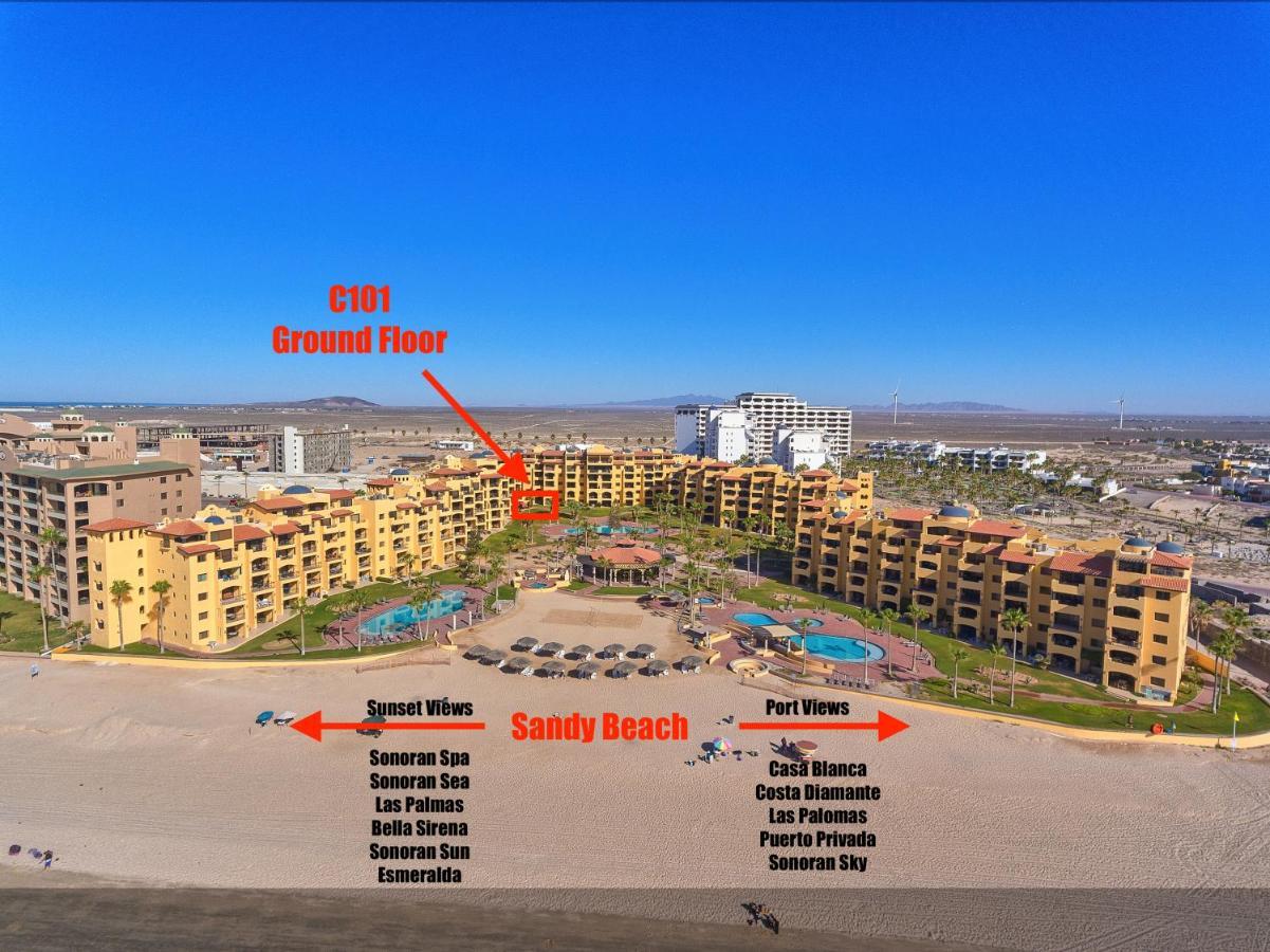 Princesa De Penasco Condo C101 Sandy Beach 푸에르토페나스코 외부 사진